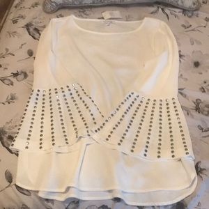 White Calvin Klein shirt